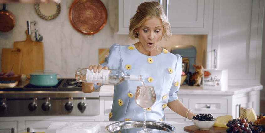 Amy Sedaris Cares Deeply About Napkin Etiquette in Hilarious Vanity Fair Campaign
