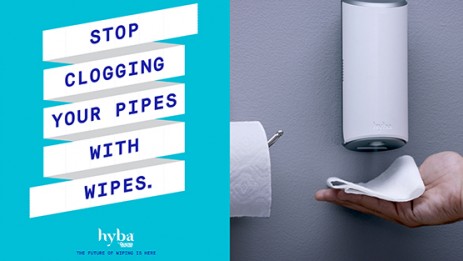 IS THIS 'THE FUTURE OF WIPING?' HYBA TAKES ON THE FATBERG