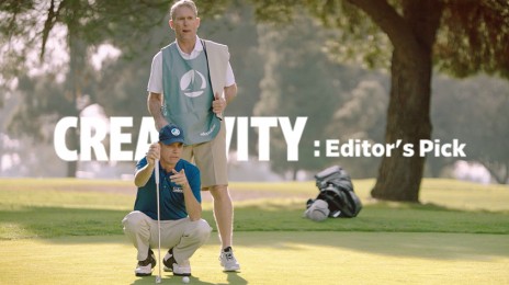 A GOLFER CAN'T MISS IN THIS FUNNY CAMPAIGN FOR BANKING BRAND SDCCU