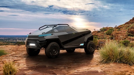 This wild, sci-fi off-road electric truck was designed by the creative agency behind Adidas and Panda Express